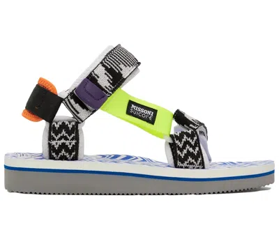 Pre-owned Suicoke Depa Missoni Sneakers In White