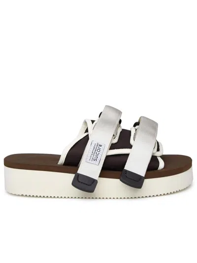 Suicoke Flat Sandals  Woman In White