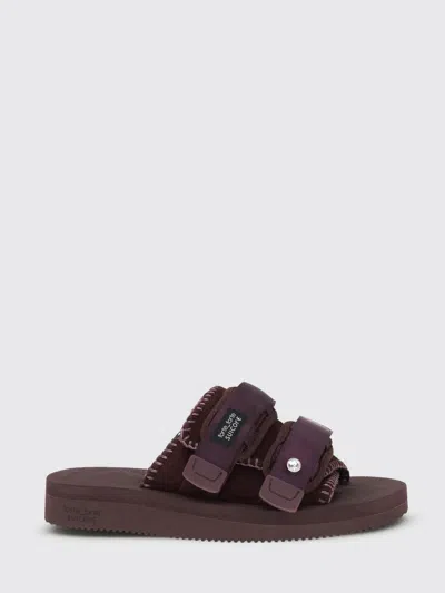 Suicoke Heeled Sandal Woman Forte Forte In Burgundy