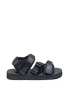 Suicoke Kisee Touch-strap Sandals In Blue