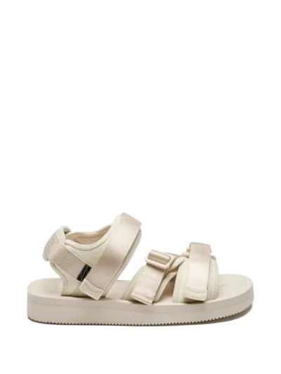 Suicoke Kisee Touch-strap Sandals In Neutral