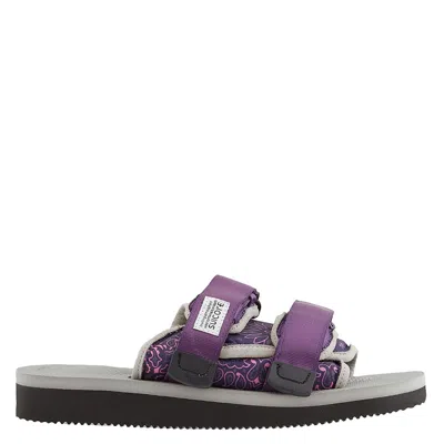 Suicoke Ladies Purple Moto-cab Slippers