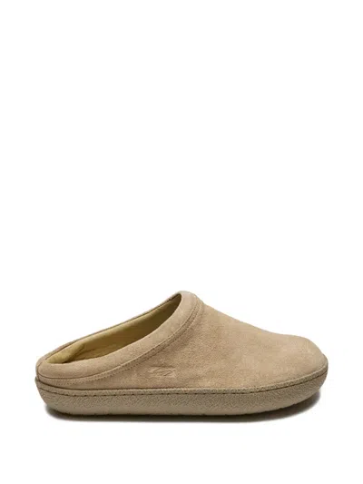 Suicoke Logo-detail Mules In Brown