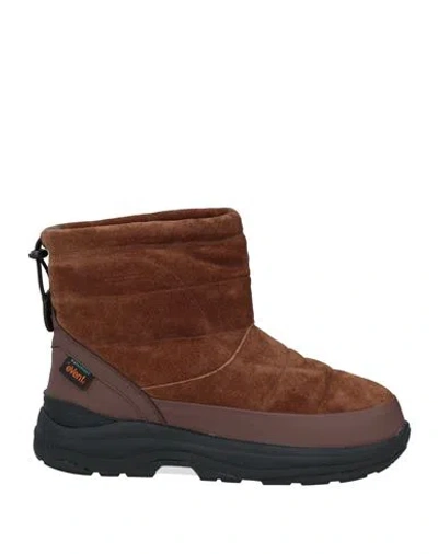 Suicoke Man Ankle Boots Brown Size 9 Leather