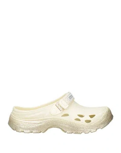 Suicoke Man Mules & Clogs Beige Size 10 Eva (ethylene - Vinyl - Acetate) In White