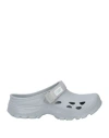 Suicoke Man Mules & Clogs Grey Size 7 Rubber In Grey