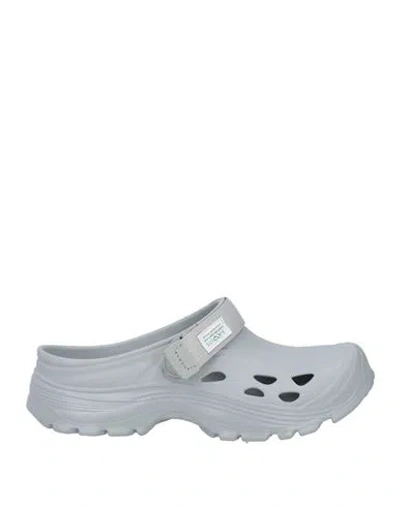 Suicoke Man Mules & Clogs Grey Size 7 Rubber