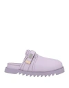 Suicoke X Marsell Zavo Leather Mules In Purple