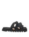 Suicoke Marsèll X  Man Sandals Black Size 6 Leather