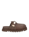 Suicoke Marsèll X  Woman Mules & Clogs Chocolate Brown Size 8 Leather