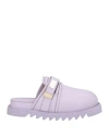 Suicoke Marsèll X  Woman Mules & Clogs Lilac Size 8 Leather In Purple