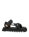 Suicoke Marsèll X  Woman Sandals Black Size 7 Soft Leather