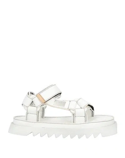 Suicoke Marsèll X  Woman Sandals White Size 7 Soft Leather
