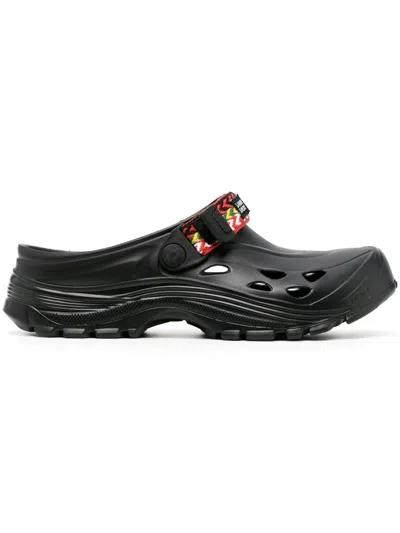 Suicoke Lanvin Mok Curb Sandals In Black