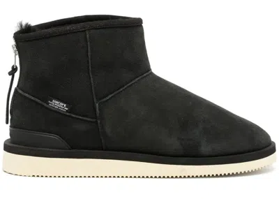 Pre-owned Suicoke Men's  Elsm2abmid Boot Sneakers In Black