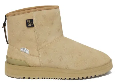 Pre-owned Suicoke Men's  Elsm2abmid Ovo Sneakers In Tan