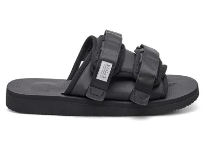 Pre-owned Suicoke Men's  Motocab Sneakers In Black