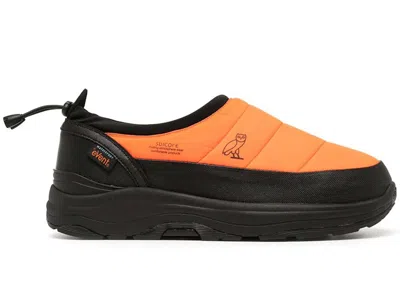 Pre-owned Suicoke Men's  Pepper Low Ovo Sneakers In Safety Orange