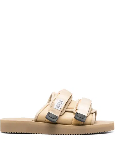 Suicoke Beige Moto-cab Sandals