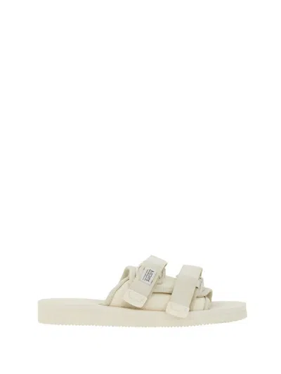 Suicoke "moto Cab" Sandal In White