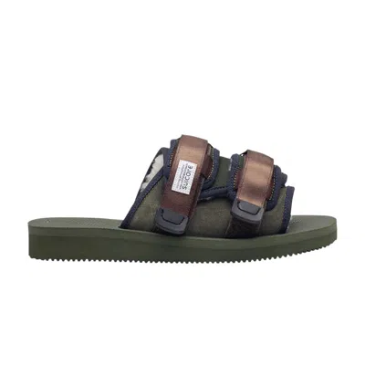 Pre-owned Suicoke Moto-mab 'olive' In Green