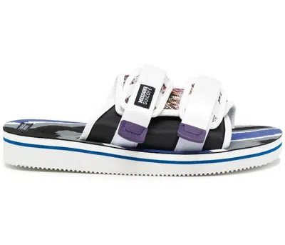 Pre-owned Suicoke Moto Missoni Sneakers In White