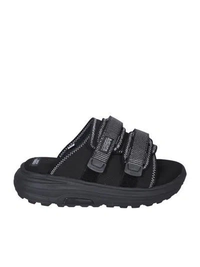 Suicoke Moto Run 2 Black Sandals