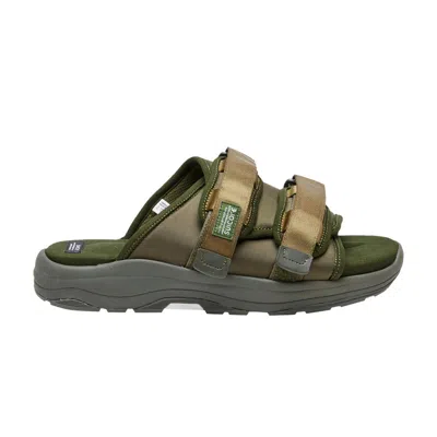 Pre-owned Suicoke Moto-run 'olive' In Green