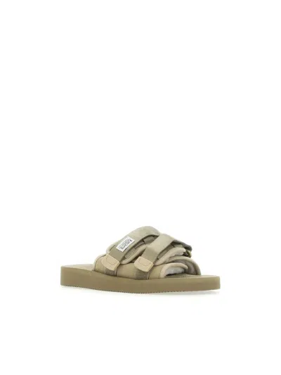 Suicoke Mules In Taupe