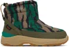 Suicoke Multicolor Bower-evab Boots In Green