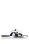 Suicoke Multicolor Fabric Moto-cab Slippers