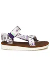 Suicoke Floral Pattern Platform Sandals