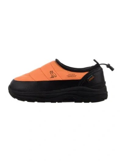 Pre-owned Suicoke Nylon Graphic Print Sneakers In Multicolor