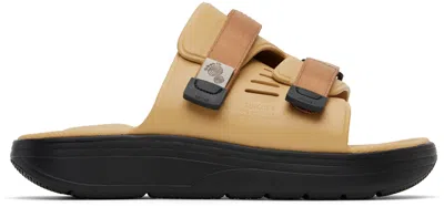 Suicoke Orange Urich Sandals In Clay/black