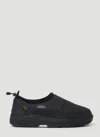 Suicoke Pepper Slip On Shoes In Black