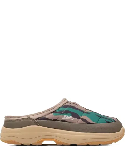 Suicoke Pepper Slippers In Gray