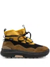 Suicoke Robbs-2 Panelled Ankle Boots In Yellow