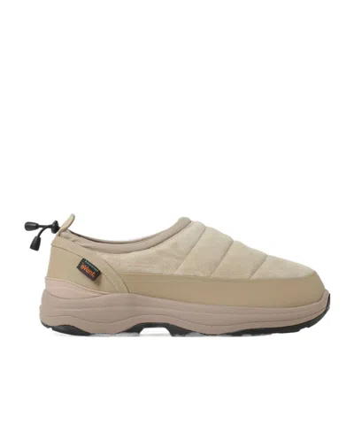 Suicoke Round-headed Casual Shoes In Brown