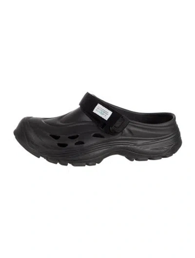Pre-owned Suicoke Rubber Sandals In Black