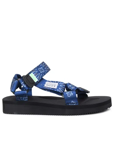 Suicoke Sandalo Depa-cab-pt02 In Navy