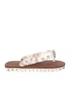Suicoke Flip-flop Beige Sandals In Beige