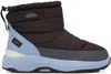 Suicoke Ssense Exclusive Brown Bower-evab Boots In D,brown X Blue