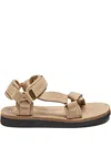 Suicoke Suede Sandals In Neutral