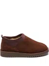 Suicoke Suede Slip-on Boots In Brown