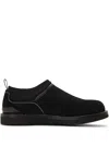 Suicoke Suede Slippers In Black