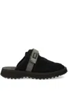 Suicoke Zavo-shellab Slip-on Loafers In Black