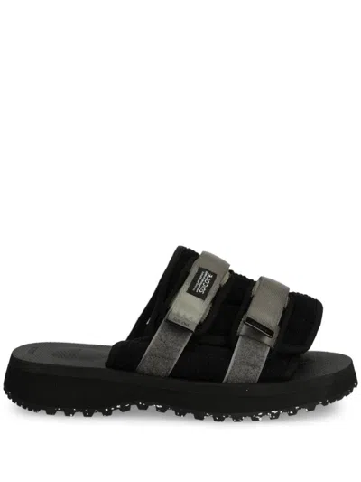 Suicoke Touch-strap Slides In Green