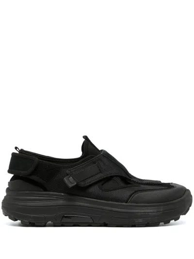 Suicoke Tred Layered Multi-panel Boots In Black