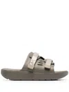 Suicoke Urich Touch-strap Sandals In Olv Olive