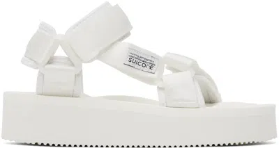 Suicoke White Depa-2po Sandals